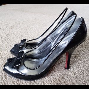 Unique Peep Toe Heels